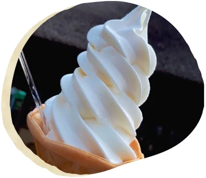 神河町特制柚子软冰淇淋