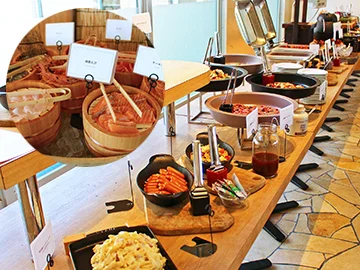 朝食 뷔페