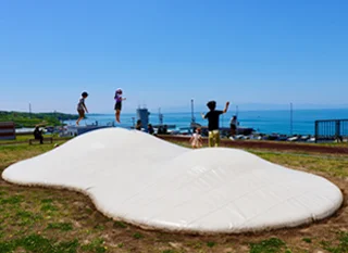 두꺼운 소바의 항구 시장