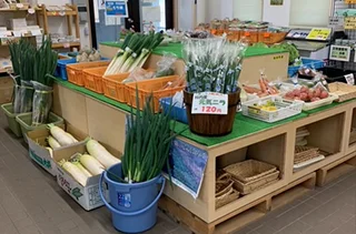 物産館販売コーナー