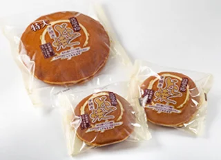 Dorayaki, Chinese Mochi, Large Dorayaki, and Large Chinese Mochi