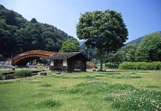 木曾桧木制小木屋模型