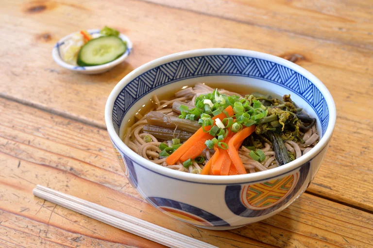 Mountain Vegetable Soba