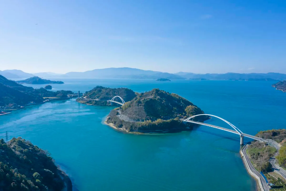 The serene Seto Inland Sea with its countless islands