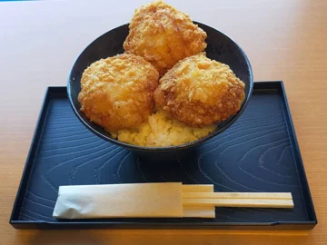 Scallop Fritter Donburi