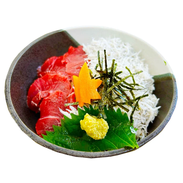 Tuna and Boiled Shrimp Half Bowl