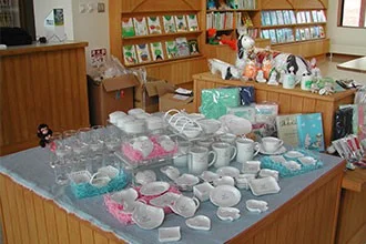 Roadside Station Logo Tableware